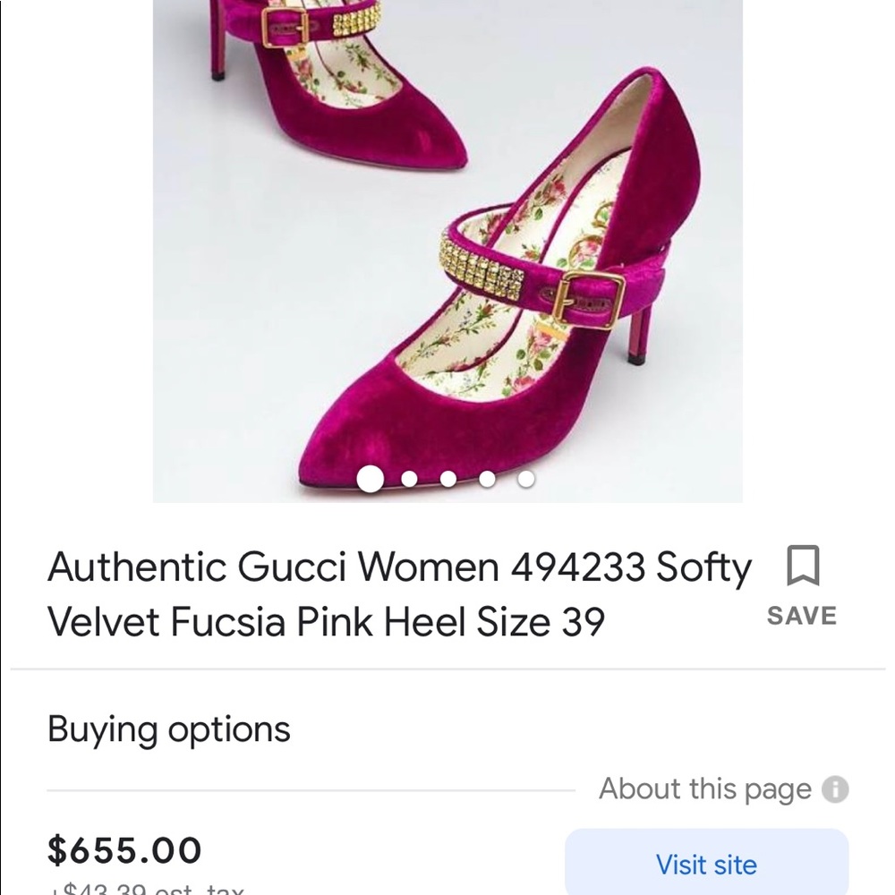 Gucci Velvet & Rhineston🦄 - Picture 9 of 11